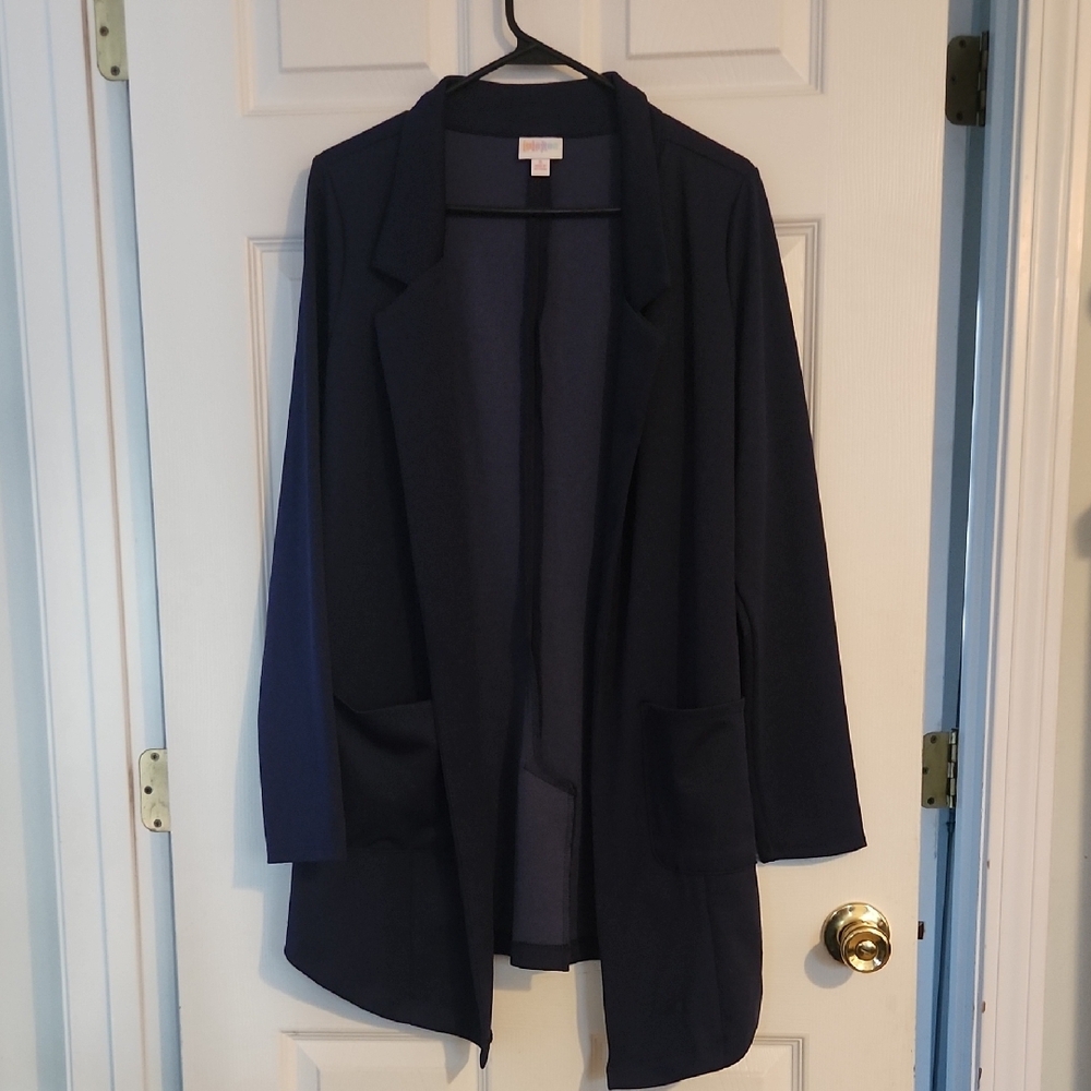 LuLaRoe Women's Navy Lightweight Jacket